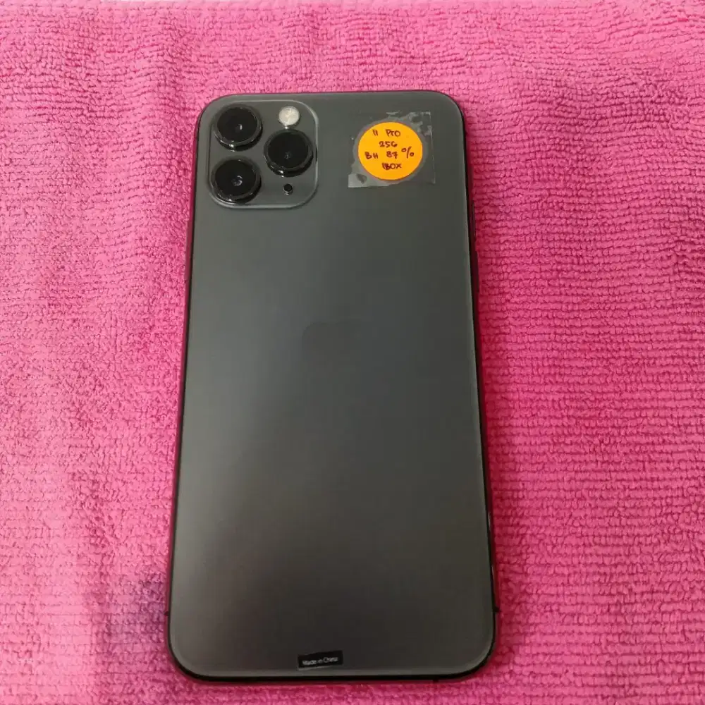 Iphone 11 Pro 256 ex Ibox Hitam BH 87%