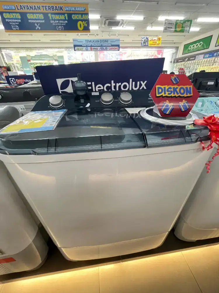 Promo Cicilan Mesin Cuci Electrolux 7KG | 300 Watt