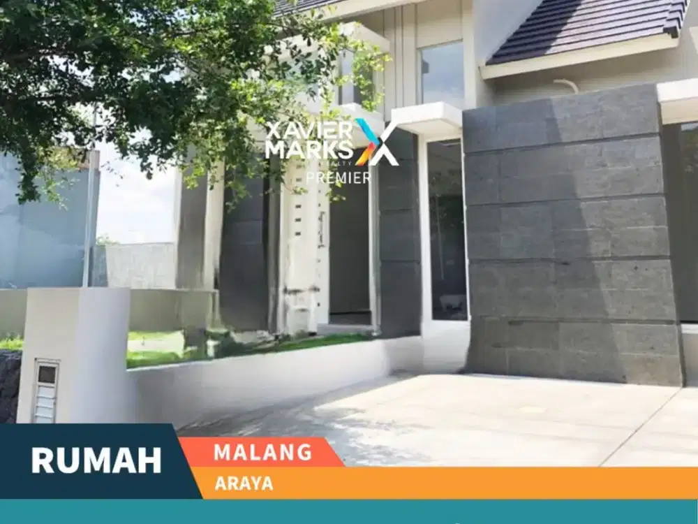Rumah Minimalis Area Premium di Araya Blimbing Malang