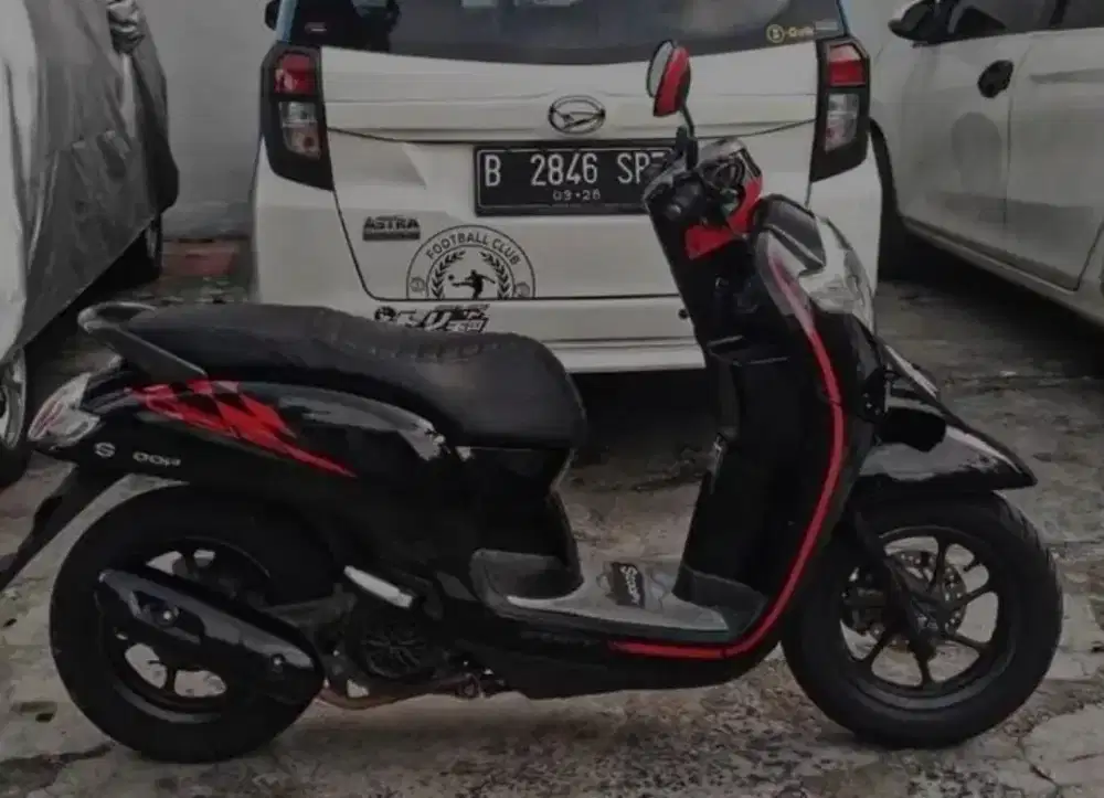 Honda Scoopy 2018 no keyles
