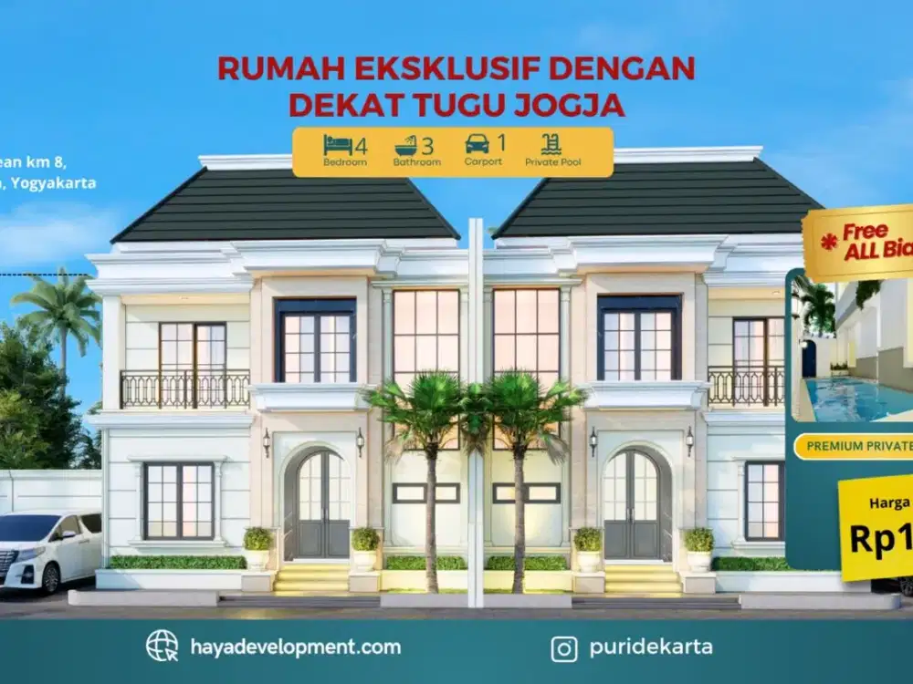 RUMAH MEWAH GODEAN DEKAT KAMPUS UNISA SLEMAN