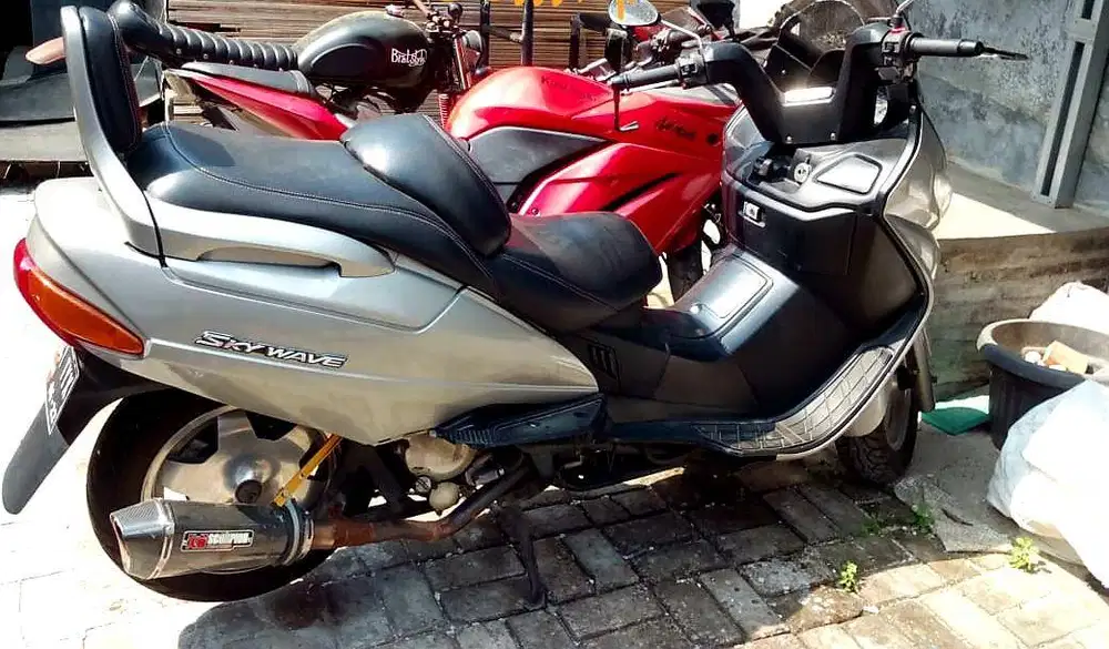 motor suzuki skywave/bruggman.