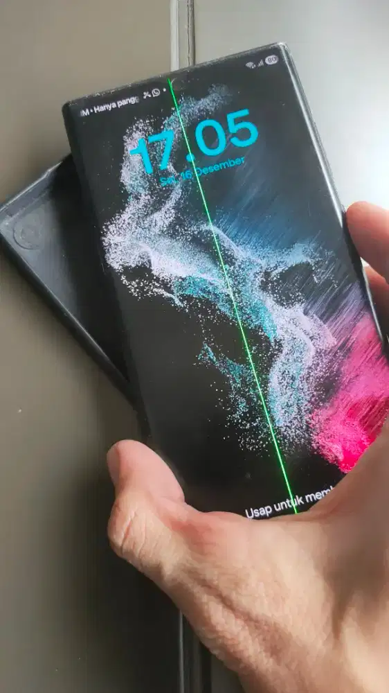 Lcd samsung s22ultra garis