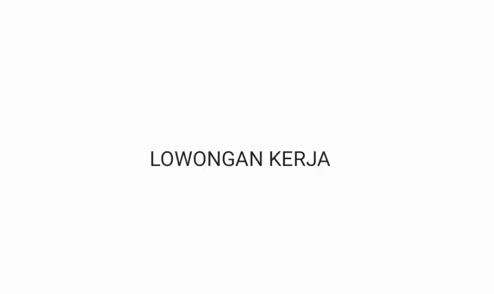 lowongan utk sales