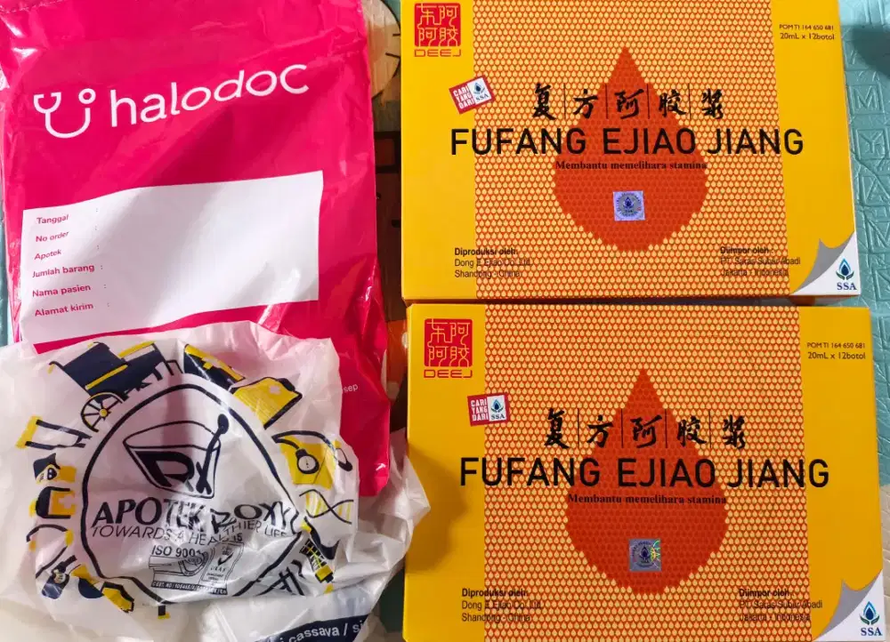 FuFang E-Jiao Jiang
Dari *SSA* Ada hologram dan Barcode BPOM RI