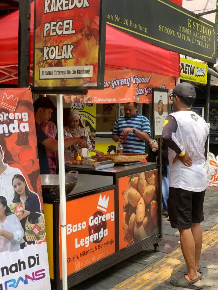 Jaga Stand Baso Goreng Legenda
