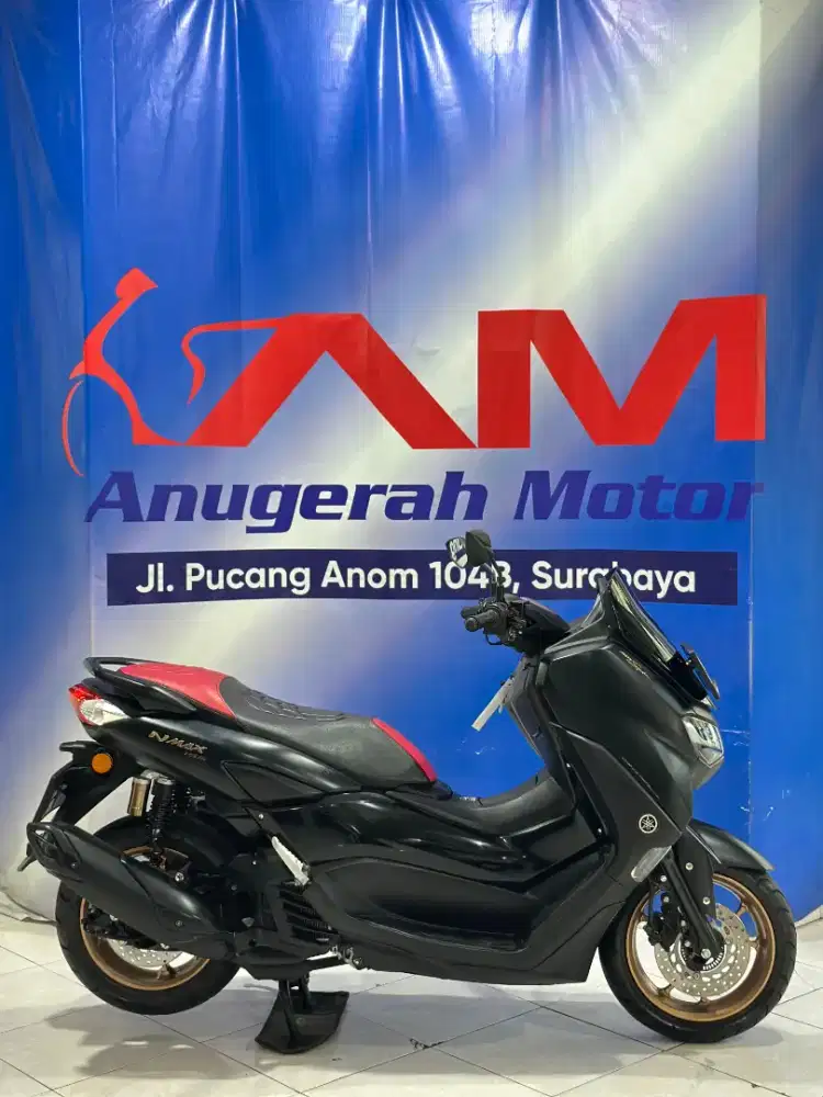 low km Yamaha nmax 155 VVA TH 2024 Mulus unitnya