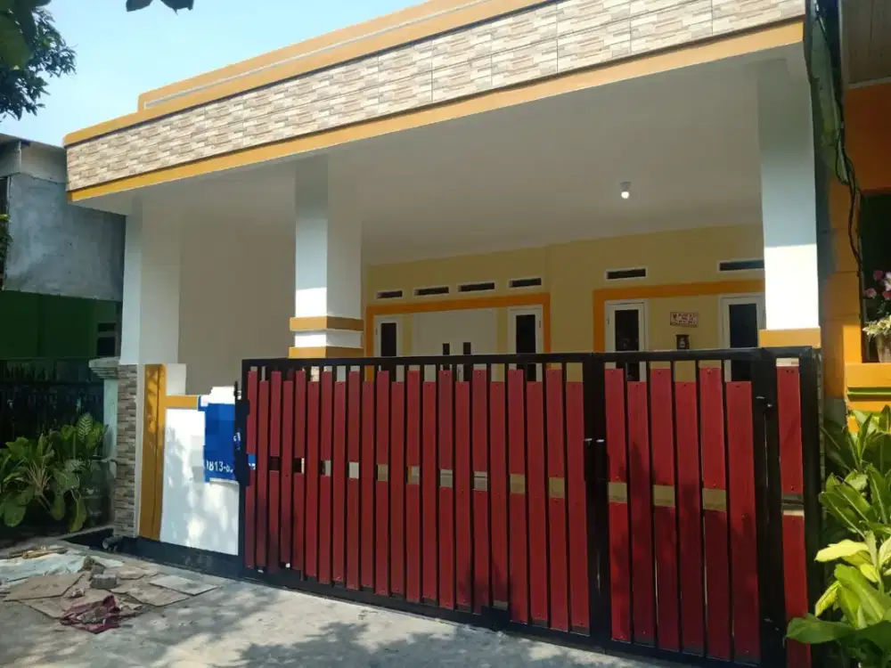 DIJUAL RUMAH MODERN 1 LANTAI DENGAN TANAH LUAS 60M IDAMAN KLUARGA