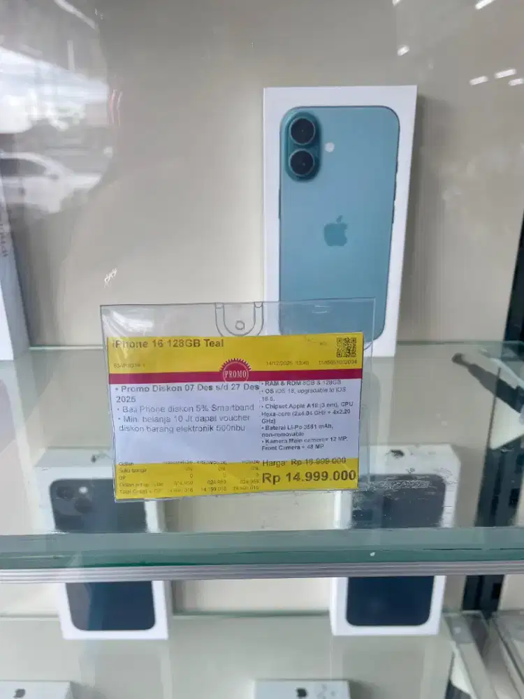 Promo Cicilan iPhone 16 128GB