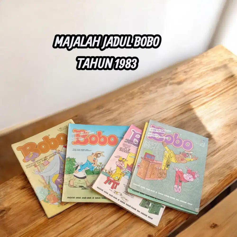 MAJALAH JADUL BOBO THN 1983