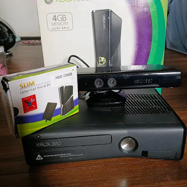 XBOX 360 Fullset No Minus Banyak Game Kinect Tinggal Play