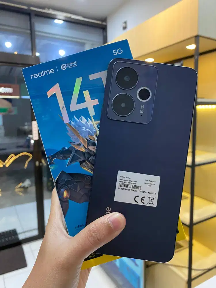 [PROMO] Realme 14T 5G 8/256 Kondisi Normal Fullset Lengkap