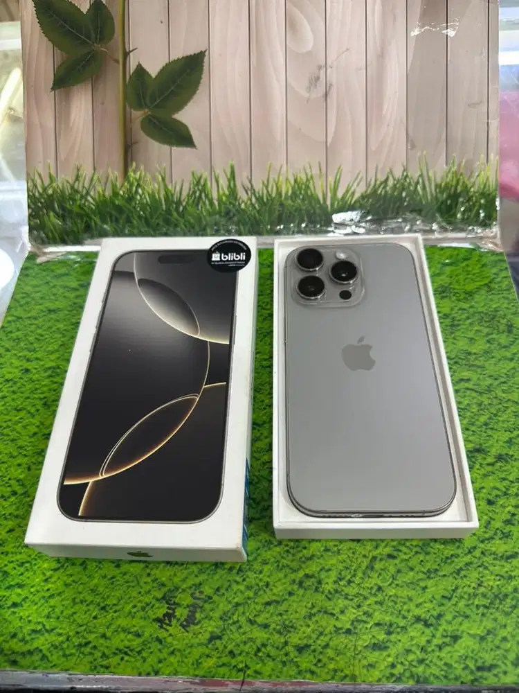 second iphone 16 pro 256 ibox komplit