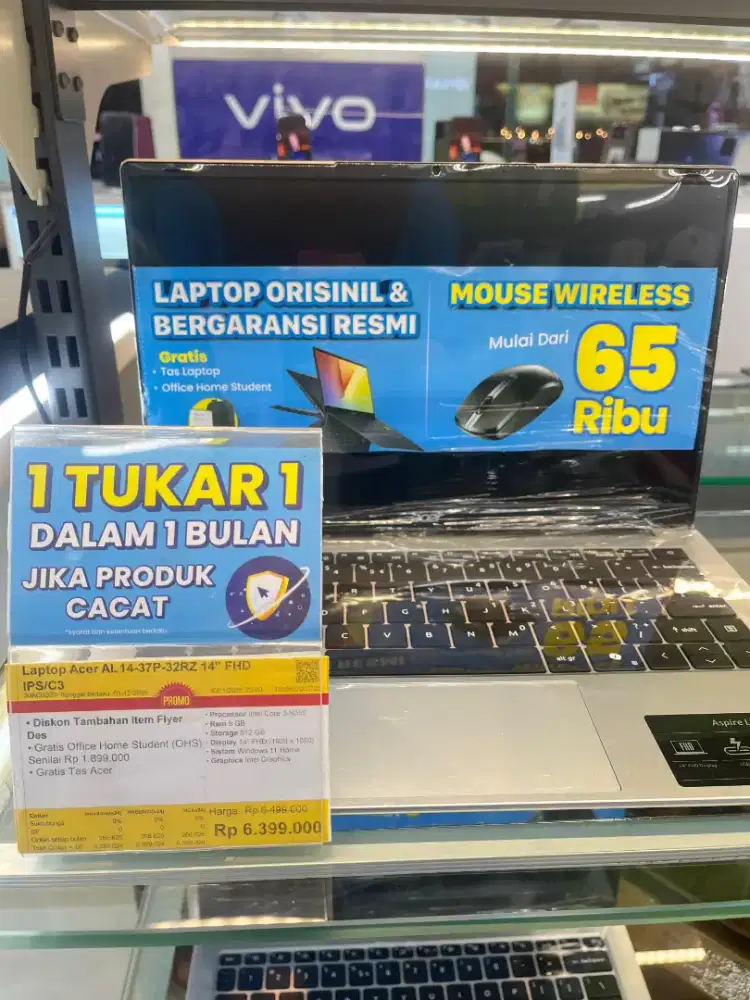 Laptop Acer AL 14-37P-32RZ 14 FHD IPS/C3