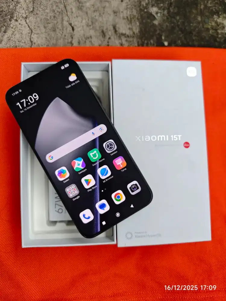 Xiaomi 15T 12/512 Fullset ori segel mulus garansi ON