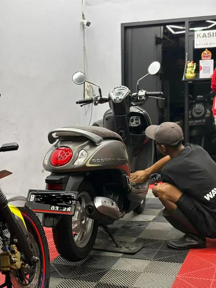 Honda Scoopy Stylish 2021 Keyless Mulus Sehat Siap Pakai