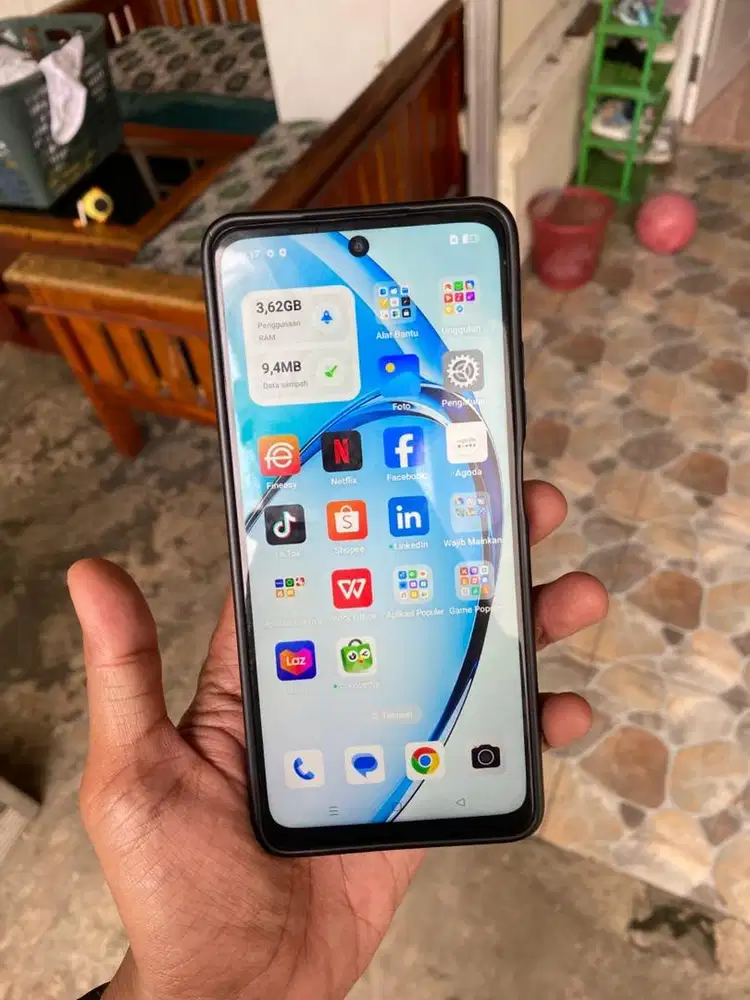 oppo a60 8/128 nfc layar ori kamera jernih