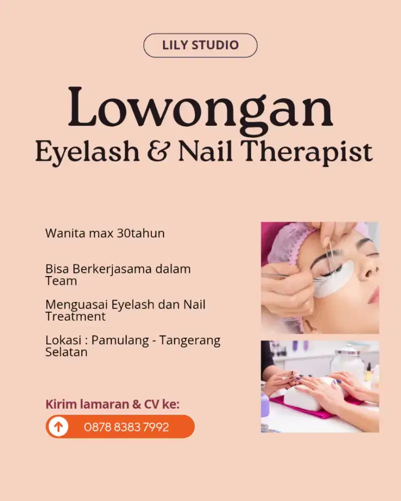 LOKER EYELASH & NAIL PAMULANG TANGSEL
