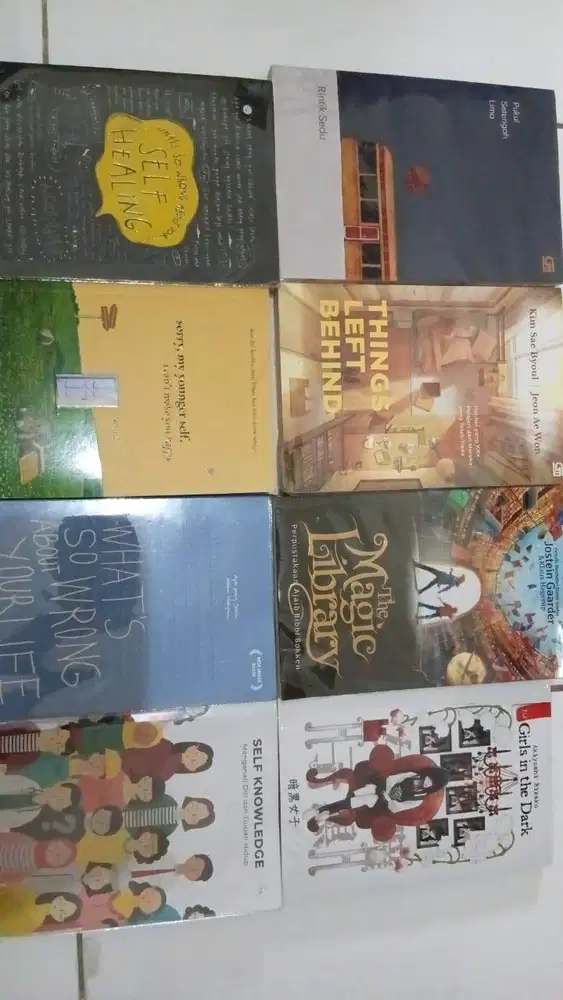 BUKU FIKSI & SELF IMPROVEMENT 65K