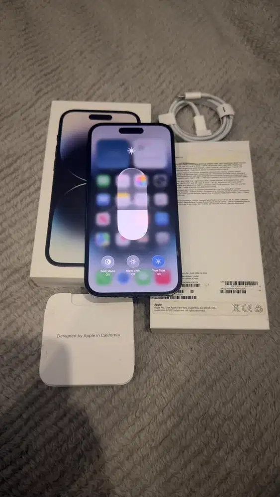 Iphone 14 Pro 128GB Space Black Resmi Digimap mulus Fullset.