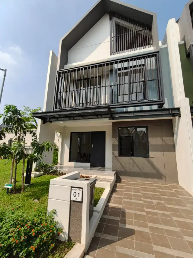 Leonora Gading Serpong 7x12 , 3 Lantai Attic Free PPN 220juta