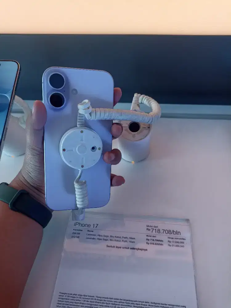 CICILAN BUNGA 0% IPHONE 17 256