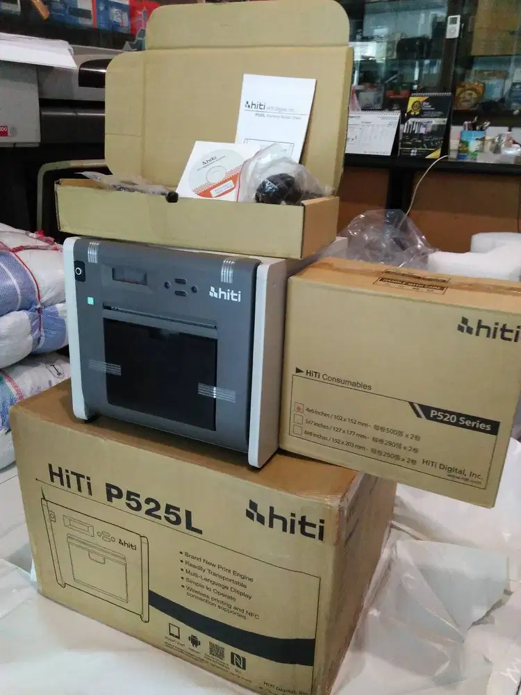 Printer HITI P525L fotobooth atau studio - Yayuk globalindo sby