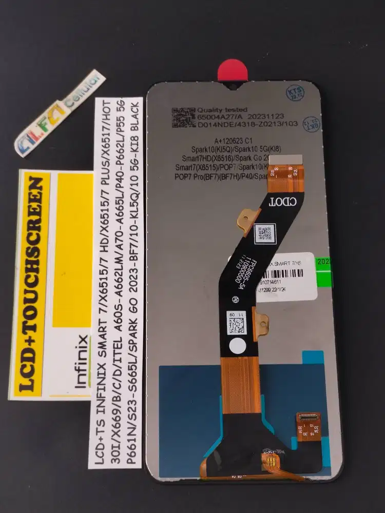 Lcd Infinix SMART 7/SMART 7 HD Lcd Infinix HOT 30/HOT 30i /HOT 30 Play