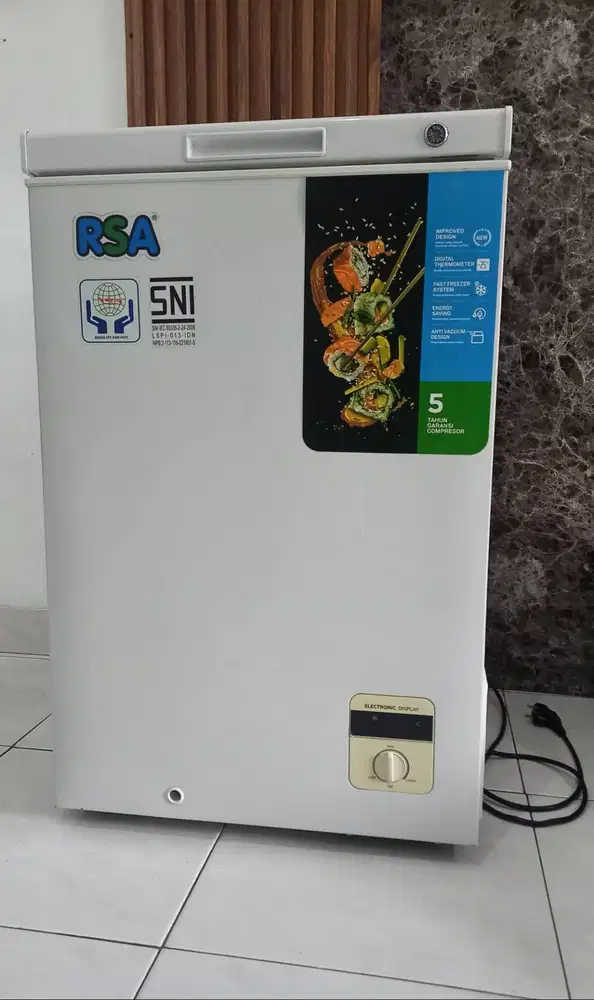 DIJUAL MURAH Freezer RSA kapasitas 100Liter