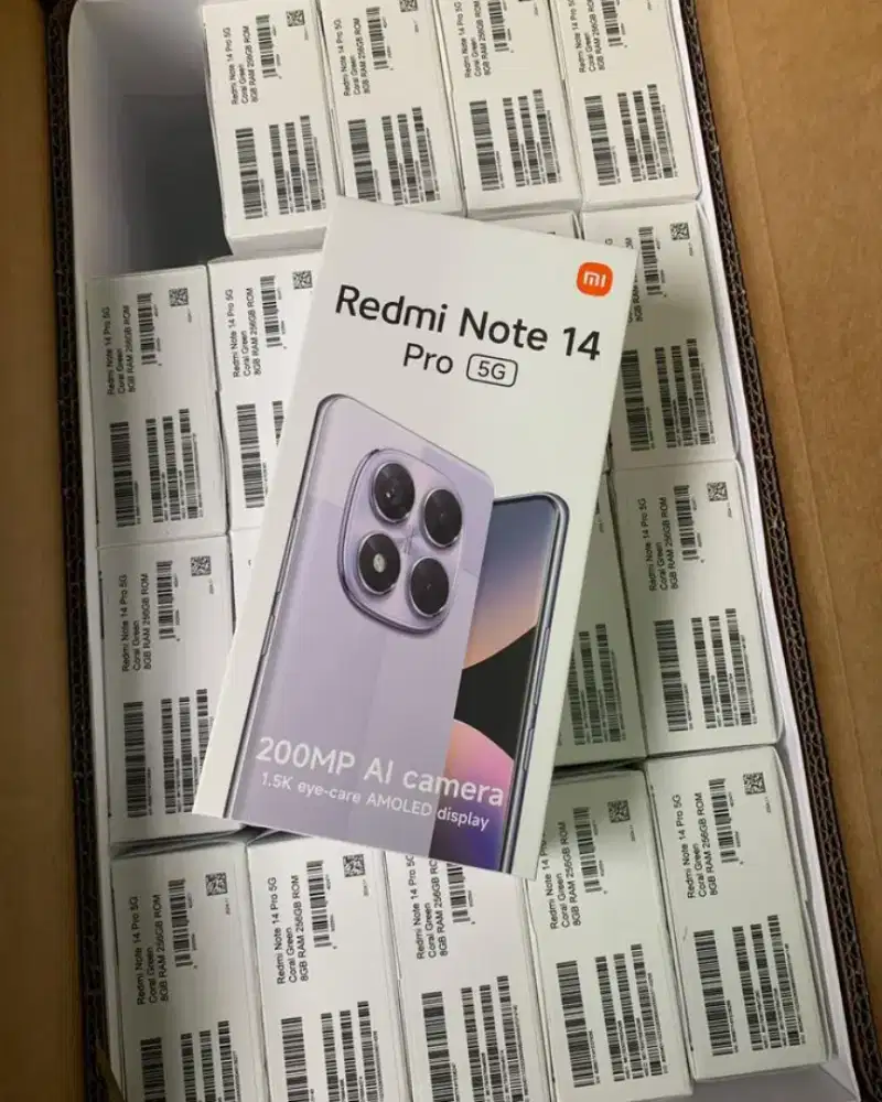 PROMO REDMI NOTE 14 PRO 5G NEW SEGEL GARANSI RESMI