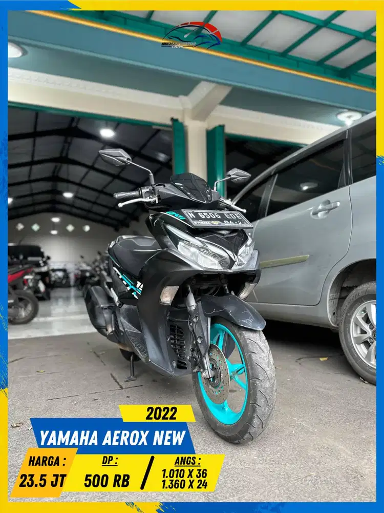 YAMAHA AEROX NEW 2022 NEGO SAMPE DEAL HIKMAH MOTOR KEPUH