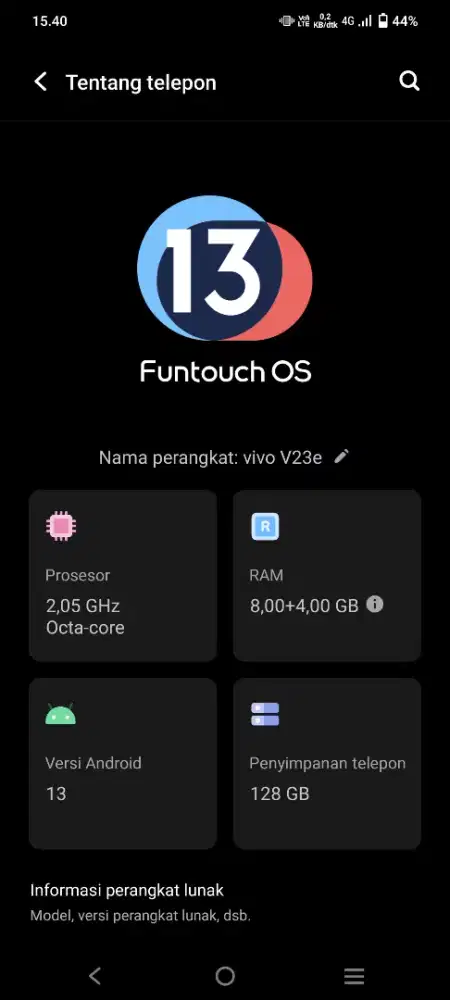 vivo v23e game berat libas lngsng cod 8/128