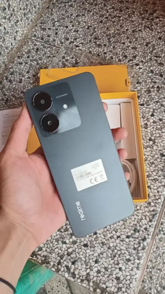 Realme Note 60X Ram 4/64GB Fullshet Fulloriginal Mulus