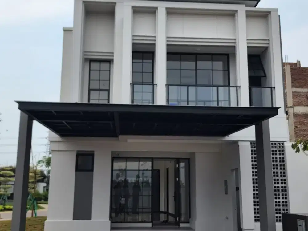 AKHIRNYA ADA! RUMAH 3 LANTAI LEBAR 8 KONSEP JEPANG CLUSTER WYNYARD HIERA BSD CITY