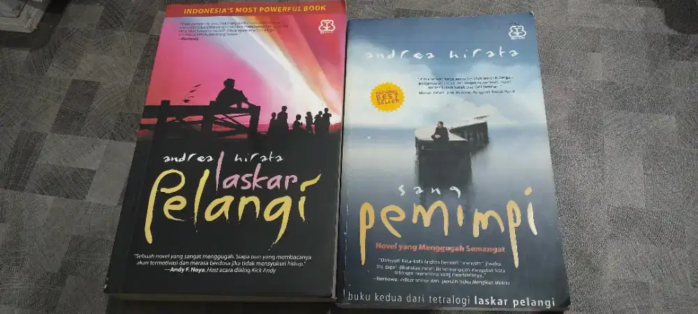 Paket novel second Andrea Hirata