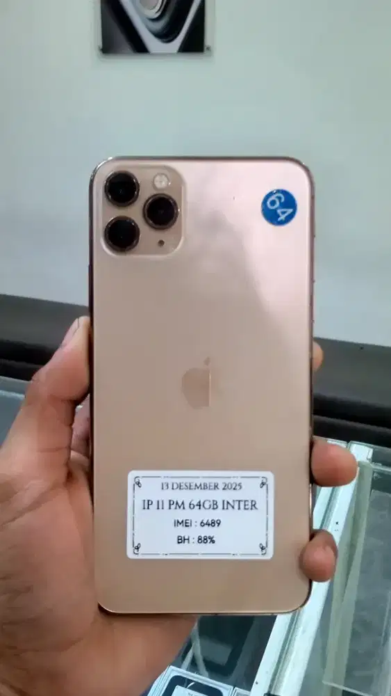 DIJUAL HP IPHONE 11 PRO MAX BASIC KREDIT, TUKER TAMBAH
