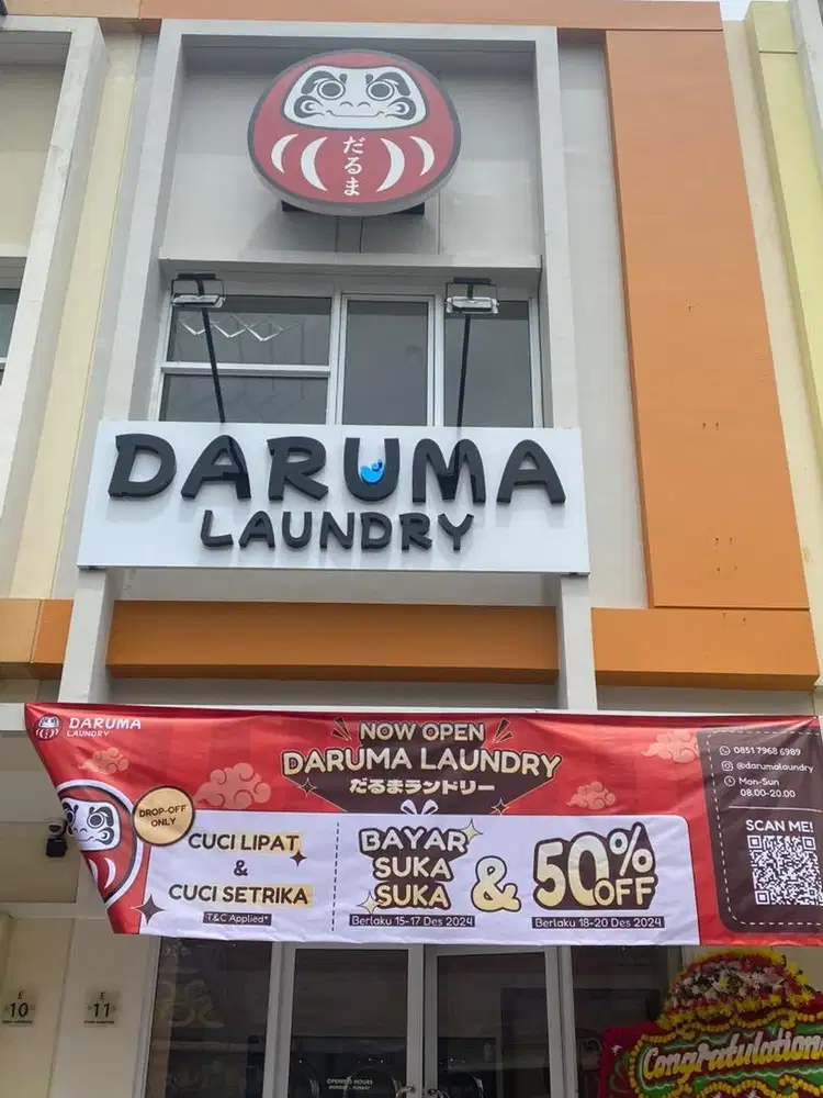 Kurir Laundry & Operasi Mesin Cuci