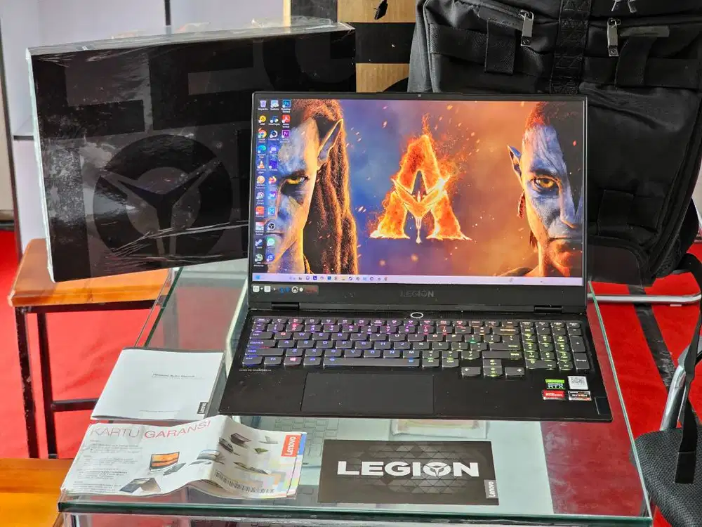 Lenovo Legion Slim S7 AMD Ryzen 7 5800H Ram 16 GB SSD 1.5 TB Nvidia RT
