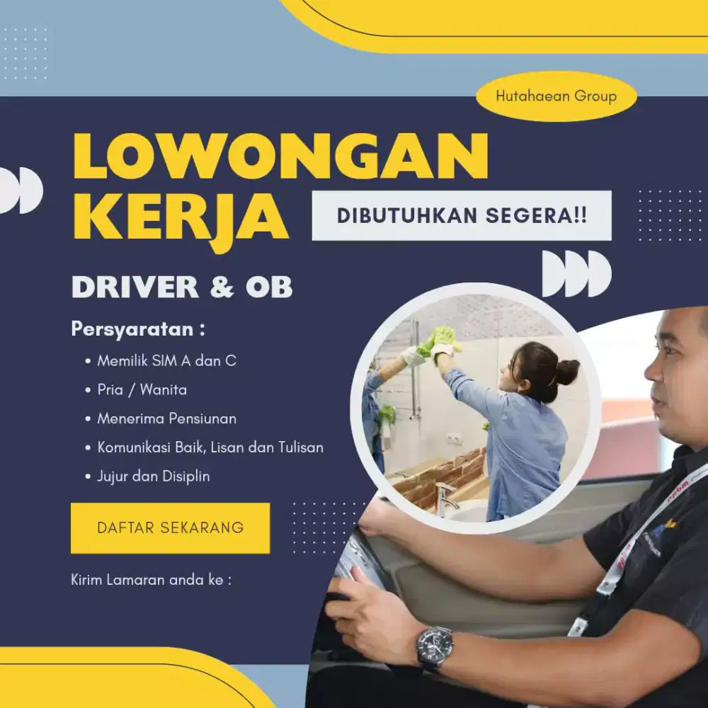 lowongan pekerjaan