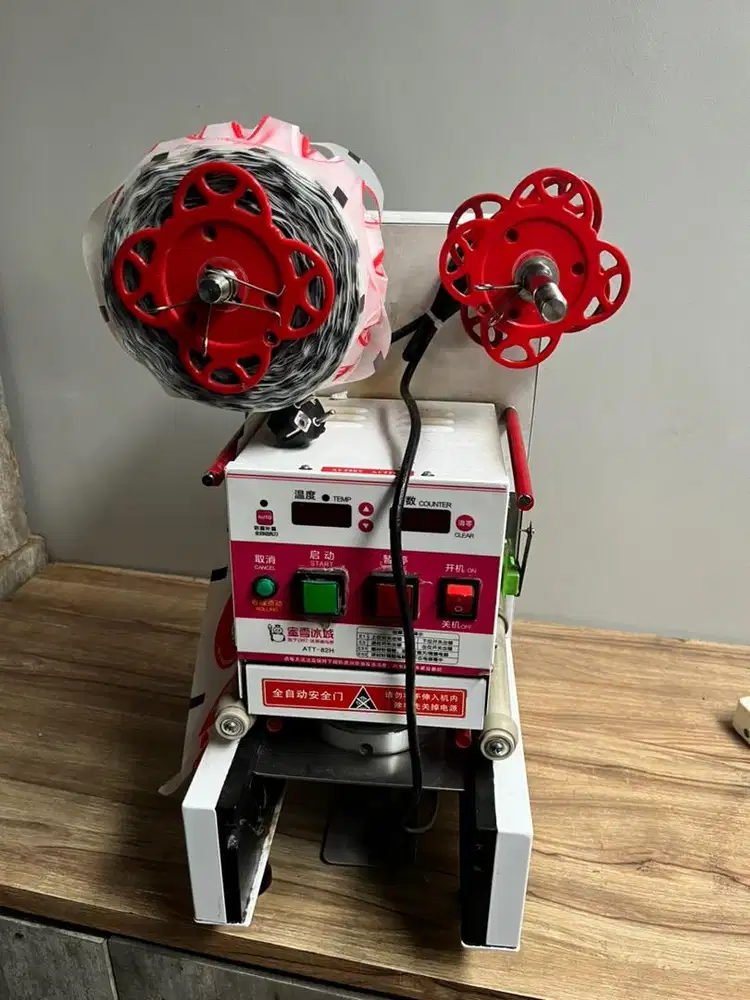 Mesin sealer autata ex mixue