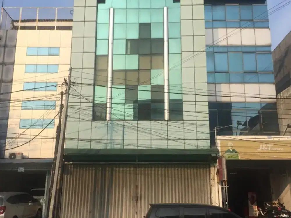 DIJUAL GEDUNG MINI DI IMAM MAHBUD, DURI PULO, GAMBIR, JAKARTA PUSAT, 6 LANTAI, LT. 168 m2, HGB