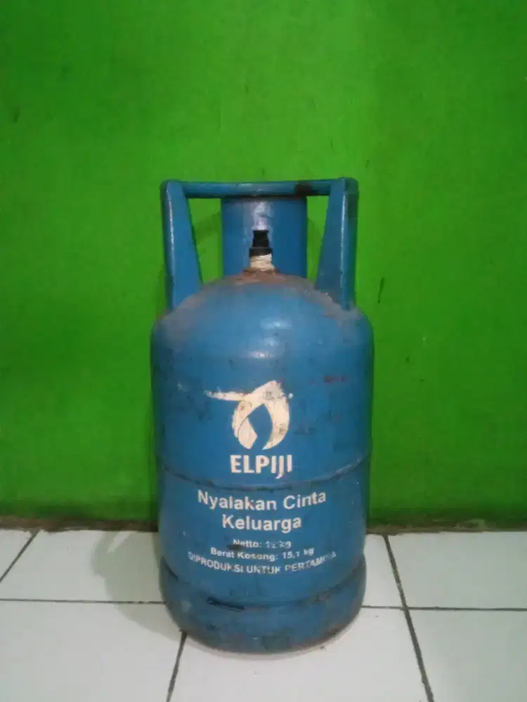 Tabung Gas Elpiji 12 Kg Biru Kosong