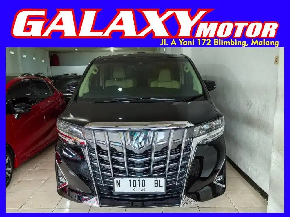Toyota Alphard 2.5 G AT 2022 pmk 2023 pajak baru km 14rb
