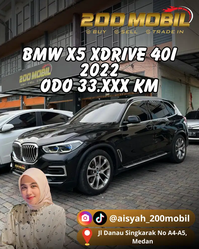 BMW X5 XDrive 40i 2022 Bensin