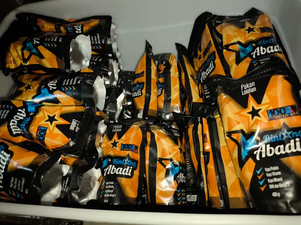 Bintang abadi pakan lolohan burung bubur lolohan burung