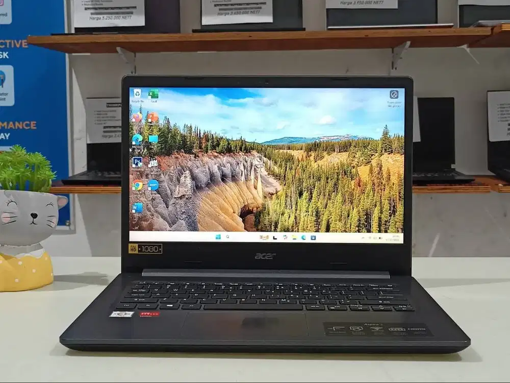LAPTOP BEKAS ACER ASPIRE 3 A314-22 / RAM 8 GB/ AMD Athlon Silver 3050U