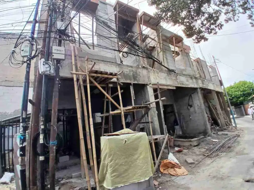 DIJUAL RUMAH BARU BAGUS 2LANTAI KEMBAR 3 PINGGIR JALAN AKSES MBL CONDET SHM PBG