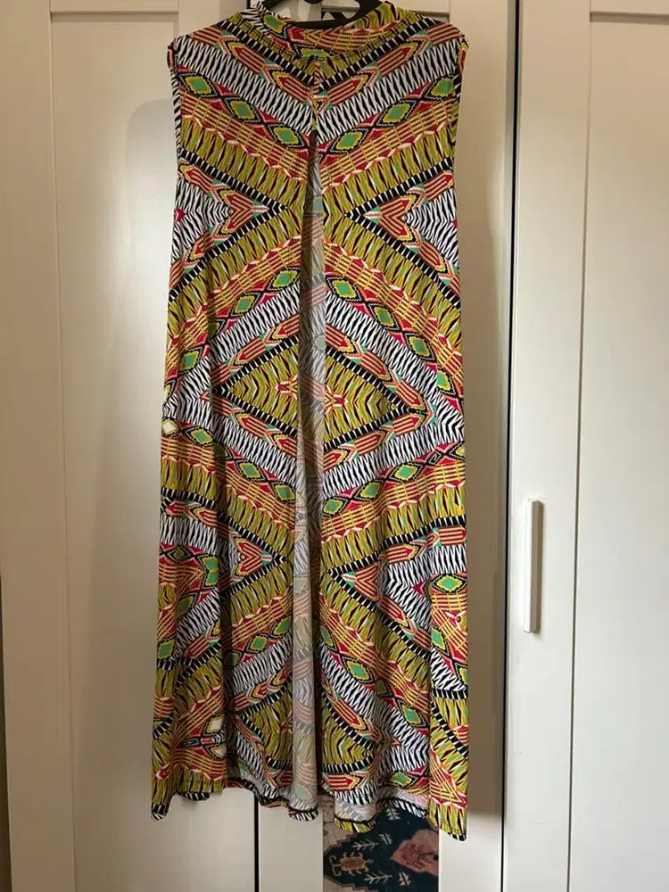 Outer manset gamis motif abstract all size