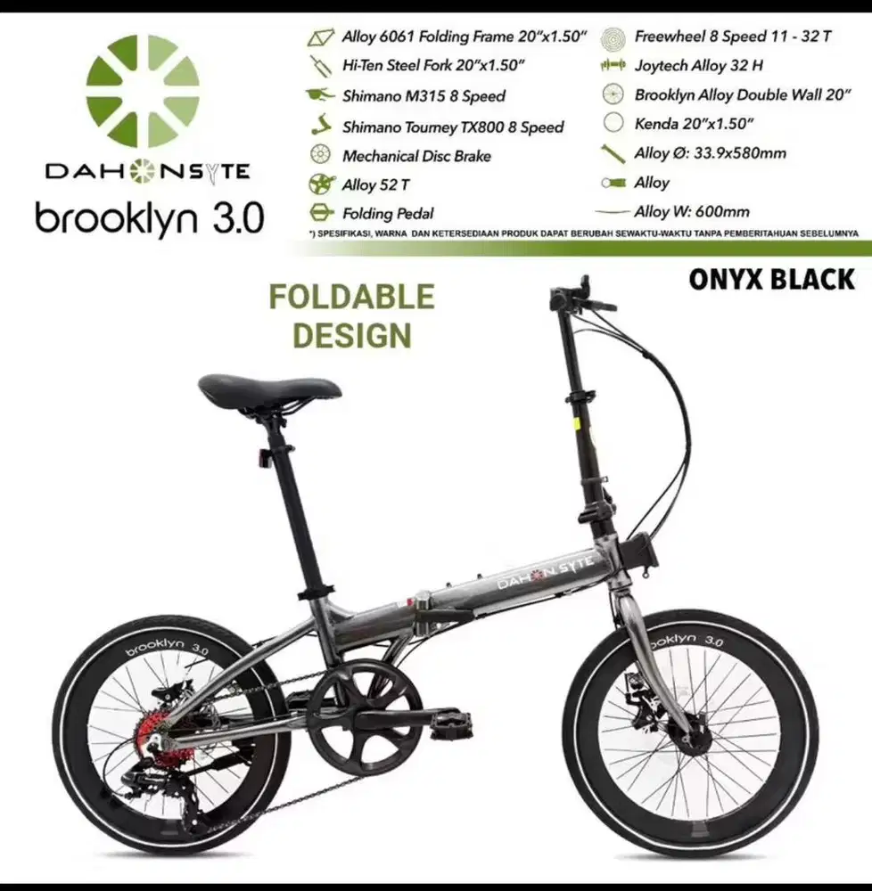 Dijual Sepeda Lipat