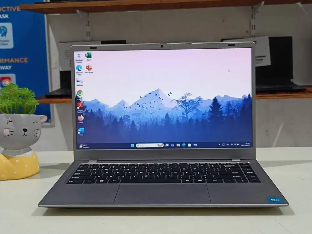 Laptop bekas Advan Soulmate 1405, Intel Celeron N4020 Ram 4 GB